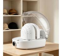 Hat Cleaning Machine, Cap Care Machine, 300-Ml Water Tank Capacity, with Steam and Hot/Cold Air Functions, One-Touch Start for 30-minute Wash, for Wide Range of Fabrics