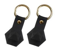 Hat Clip Magnetic Hat Holder for Traveling Bags, Totes and More Protect Cap from Falling - Diamond Design Gift Ideas (Black 2 Pcs)