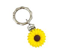 Hat Clip Travel, Hat Holder Travel, Multifunctional Silicone Charms Bag Beach Tote Purse Luggage, Hat, Sunglasses, Keys from Falling Ykz294 (Yellow, 9cm)