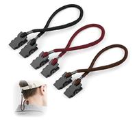 Hat Clips for Wind,OIHCAZ 3Pcs Windproof Fishing Hat Straps Suitable for Outdoor Camping Travel Mountain Climbing Running Golf Rowing Glasses Anti-lost Easy to Disassemble Cap Straps to Hold Cap On