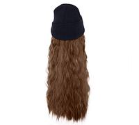 Hat Corn Curl Curl One Long Hair Curly Perm Fashion Wool Knit Hat Wig wig 071155