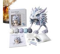Hat Crochet Kit for Beginners Handmade Marine Animal Hat Crafting Set
