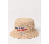 Hat DSQUARED2 Woman color Beige - Size: M - female