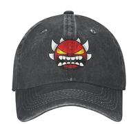 Hat Fashion Geometry Dash Denim Baseball Cap Extreme Demon Adult Men Custom DIY Trucker Cap Spring Outdoor Sports Snapback Cap
