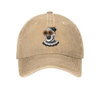 Hat Fashion Hip Hop Terrifier Clown Horror Movie Scary Merchandise Unisex Style Baseball Cap Distressed Cotton Hat Vintage Workouts Headwear Birthday Gift