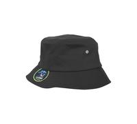 Flexfit Nylon Bucket Hat Black