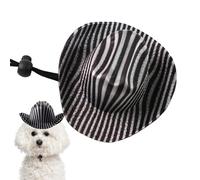 Hat for Dogs, Halloween Adjustable Funny Headwear, Cowboy Hat for Halloween Cat Costume, for Party, Cosplay, Celebration, Event, Photography, Festival, Christmas