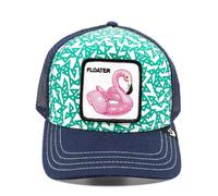 Hat Goorin Bros. Floater Flamingo Trucker Cap Unisex Synthetic Blue