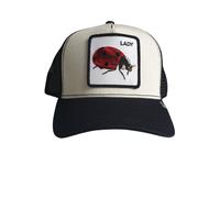 Hat Goorin Bros. Lady Trucker Cap Unisex Synthetic Black/White