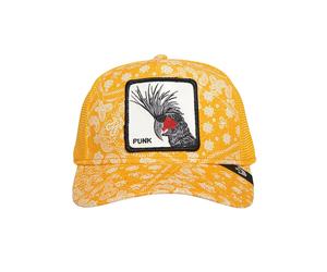 Hat Goorin Bros. Punk Trucker Hat Unisex Polyester Blend Yellow