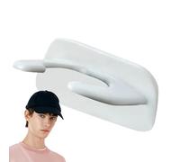 Hat Hangers for Wall, Strong No Drilling Self-Adhesive Hanger, Adhesive Wall Hooks, for Bedrooms Apartment Dormitory Room Dresser Shelf Offices RV Travel Holiday Birthday