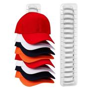 Hat Holder | Adhesive Non-Slip Organizer,Hat Rack Storage for Closet | for Living Room Closet Door Entryway Bedroom Dorm Shelf Dresser Cabinets Restroom Office