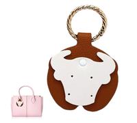 Hat Holder Magnetic Clip for Purse - Cartoon Panda Design Portable PU Leather Clips for Holding Hat On Bag | Portable Clips for Holding On Luggage, Multifunctional Hands Free Bag Accessory for