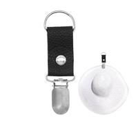 Hat Holder | Multifunctional Hat Clip Holder for Purse - PU Leather Duckbill Clips for Holding Cap on Bag, Hands Free Bag Accessory for Sun and Wide Brim Hats