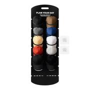 Hat Holder on Wall - 12-Pocket Storage Display,Baseball Cap Over the Door Hat Organizer | for Beanie Glasses Fashion Accessories Closet Bedroom Living Room Home Apartment