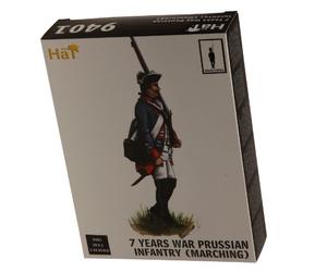 Hat Industrie 1/32 7 Years War Prussian Infantry Marching # 9401