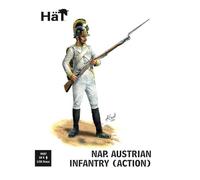 Hat Industrie 1:32 Scale Napoleonic Austrian Infantry (Action) Miniatures - 9327