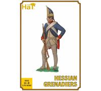 Hat Industrie 1:72 Scale American War Of Independence Hessian Grenadiers - 8353