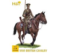 HAT Industrie 1/72 WWI British Cavalry # 8272 - Plastic Model Figures