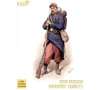 HAT Industrie 1/72 WWI French Infantry 1914 # 8148 - Plastic Model Figures