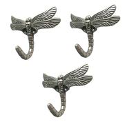 Hat & Key Hooks - Decorative Door Hooks, Wall-mounted Clothes Hangers, Wall Hat Hooks, Intricate Dragonfly Wall Coat Hooks, Home Decor, Small Animal Hooks,3