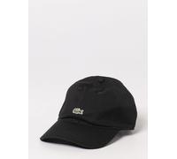 Hat LACOSTE Men color Black - Size: OS - male