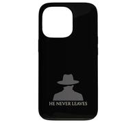 Hat Man Shadow Sleep Paralysis Shadow Figure Horror Case for iPhone 13 Pro