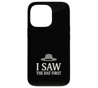 Hat Man Shadow Sleep Paralysis Shadow Figure Horror Case for iPhone 13 Pro