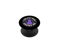 Hat Man Shadow Sleep Paralysis Shadow Figure Horror PopSockets Adhesive PopGrip