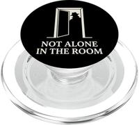 Hat Man Shadow Sleep Paralysis Shadow Figure Horror PopSockets PopGrip for MagSafe