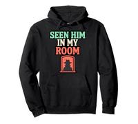 Hat Man Shadow Sleep Paralysis Shadow Figure Horror Pullover Hoodie