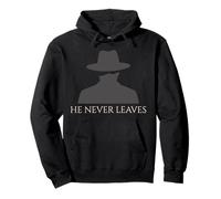 Hat Man Shadow Sleep Paralysis Shadow Figure Horror Pullover Hoodie