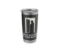 Hat Man Shadow Sleep Paralysis Shadow Figure Horror Stainless Steel Insulated Tumbler
