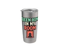 Hat Man Shadow Sleep Paralysis Shadow Figure Horror Stainless Steel Insulated Tumbler