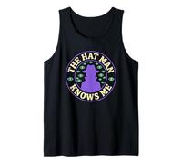 Hat Man Shadow Sleep Paralysis Shadow Figure Horror Tank Top