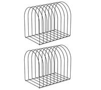 Hat Organizer: Hat Holder, Cap Storage Rack | 2 Piece Metal Table Stand, Winter Hat Display, D Wardrobe Vanity Organizer