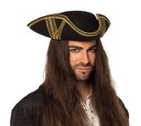 Boland 04039 Royal Fortune Corsage Hat, Black