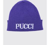 Hat PUCCI Kids color Violet - Size: 1 - unisex