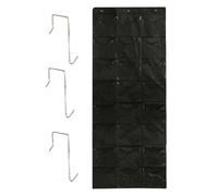 Hat Rack Over Doors - Door Organizer Hat Rack | Baseball Hat Wall Mount with 24 Pockets | Hat Organizer Over The Door | Visib Rack