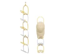 Hat Rack, Wall Hat Rack Display Hanger, Closet Hooks Headwear Organization and Storage Decorative for Towel Scarf Tie Handbag Clothes
