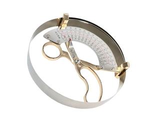 Hat Ruler - 16.54-20.47in Space Aluminum Stainless Steel Measuring Tool | Sewing Quilting Knitting Hat Making Diy Knitting Handmade Accessories Precision Measuring Kits