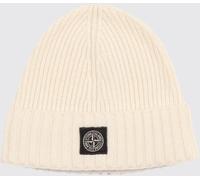 Hat STONE ISLAND JUNIOR Kids color White - Size: 2 - unisex