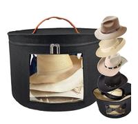 Hat Storage Box,Hat Boxes for Women Storage,Cowboy Hats Holder for Travel,Wide Brims Hat Carrier Case,Stuffed Animal Toy Organizer,Hat Box Closet Organizers and Storage,Hat Boxes for Men
