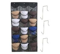 Hat Storage Wall Pocket, Hat Organizer for Baseball Hats - Over the Door Baseball Hat Storage | Multi-layer Hat Rack for Men and Women