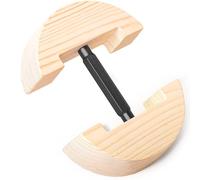 Hat Stretcher for Fitted Hats, Adjustable Cowboy Hat Stretchers for Bigger Heads, Extender Widener Shaper Fits All Caps, Round Square Black, L