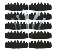 Hat Sweat Liner, Sweatband Pads, 10.35x3.9 inches Absorbent Octagonal Protectors Prevent Odor and Stains, Hat Liners for Men Women Sports Work Gym, Caps Helmets, protector