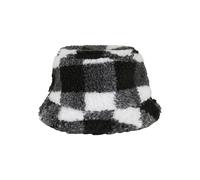 Hat Urban Classics sherpa check Blanc TU