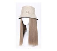 Hat Wig Exquisite And Fashionable Wig Cap, Women's Wig Cap, Long Straight Wig, Suitable For Music Festivals, Theme Parties, Weddings, Concerts, Dates Wig Cap(02)