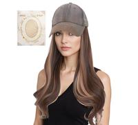 Hat Wig - Hats Hair Attached | Long Bob Wigs Baseball Cap | Baseballs Caps Hairs Atached Wiggs | Fix For Bad Hairrs Days Casual And Formal Wear Long Synthetic Fiber Hairpiece Extensions Women