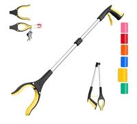 HATAF Reacher Grabber Stick 32"/81cm Long Reach Litter Picker with Magnetic Tip, Lightweight Grabbers for Disabled & Elderly, Rubbish Picker Tool, Mobility & Disability Aids for Home Use